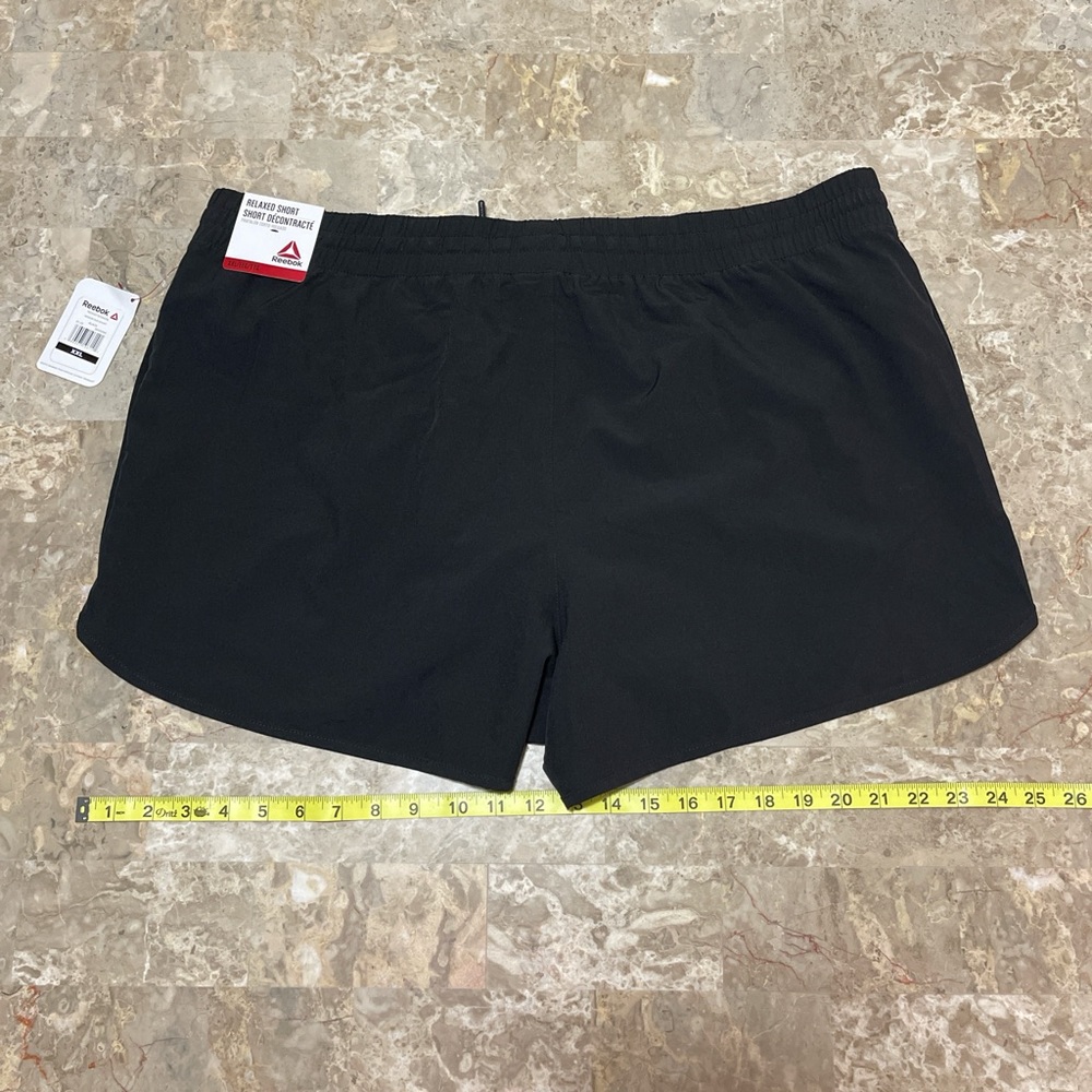 XXL Reebok Charcoal Gray Sports Shorts - Picture 3 of 4
